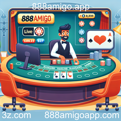 Descubra a Categoria 'Ao Vivo' no 888amigo.app: A Experiência de Cassino em Tempo Real